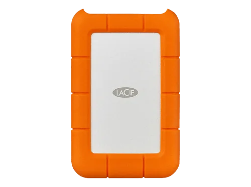 LaCie, LaCie - Externe Festplatte Rugged Mini, Orange, 5 TB
