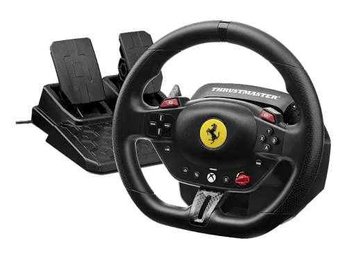 THRUSTMASTER T98 Ferrari 296 GTS (Xbox/PC) Lenkrad mit Pedalset