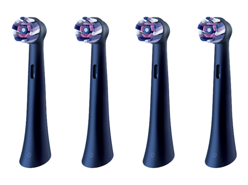 Oral-B, Oral-B Aufsteckbürste "iO Radiant White Black 4 Stück"