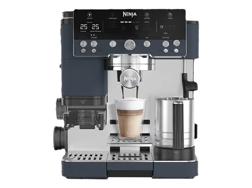 Ninja, Ninja ES601CHCY Luxe Café Premier Siebträgermaschine – Siebträgermaschine/Espressomaschine – blau