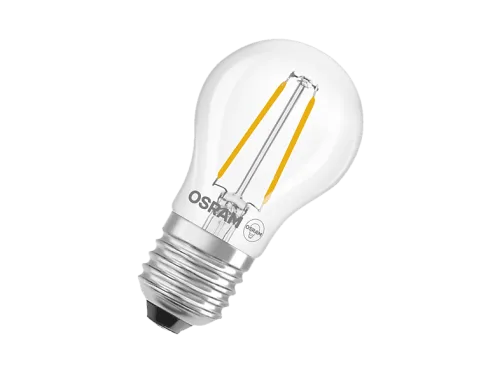 Osram, LED Tropfen P25 1,8W 827 fil E27 ww