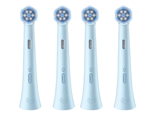 Oral-B, Oral-B Aufsteckbürsten "iO Kids 6+ Disney Stitch" Sanft zu wackeligen Zähnen & Zahnfleisch, ab 6 Jahren