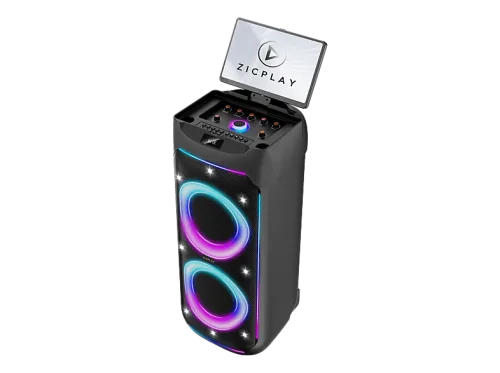 ZICPLAY, ZICPLAY Karaoke-Lautsprecher ZIC-KAR-6802 bluetooth