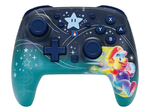 HORI HORIPAD Turbo (Universe Mario) Wireless Controller Mehrfarbig für Nintendo Switch 2, Switch, OLED, Lite