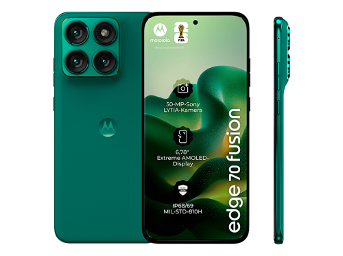 Motorola, Motorola Smartphone "edge 70 fusion" PANTONE Sporting Green