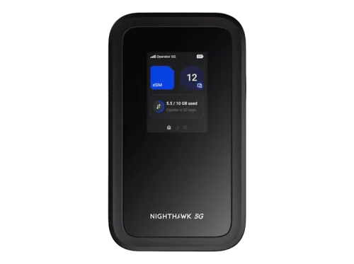 Netgear, NETGEAR Nighthawk M7 5G / WLAN-Hotspot Integriertes Modem: 5G, LTE 3.6 GBit/s