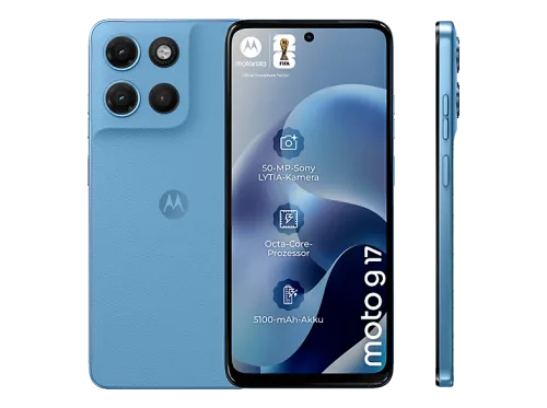 Motorola, Motorola Smartphone "moto g 17" PANTONE Alaskan Blue