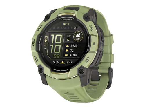 Garmin, Garmin Instinct® 3 AMOLED - 50 mm Kieselgrau/Farngrün Garmin Instinct