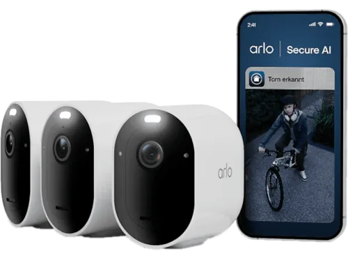 Arlo, ARLO ARLO PRO 6 3-CAM VMC4370P-100EUS IP-Überwachungskamera-Set
