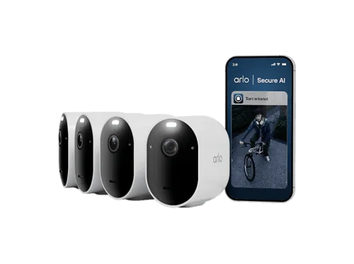 Arlo, ARLO ARLO PRO 6 4-CAM VMC4470P-100EUS IP-Überwachungskamera-Set
