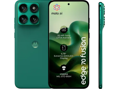 Motorola, Motorola Smartphone "edge 70 fusion" PANTONE Sporting Green