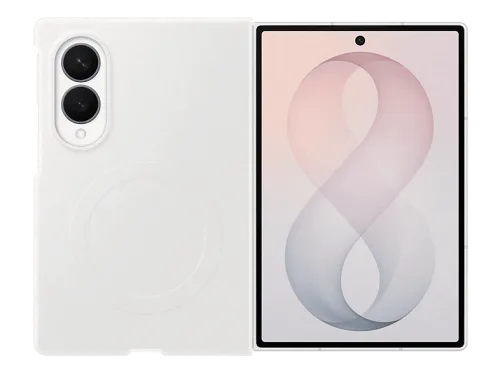 SAMSUNG Silicone Magnet Case, Backcover, Samsung, Galaxy Z Fold8, Cream