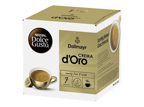 NESCAFÉ Dolce Gusto, Nescafé Dolce Gusto Crema d'Oro Kaffeekapseln 16 Stück à 7.5 g