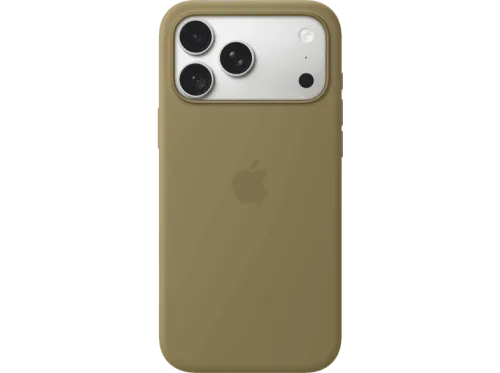 Apple, Apple iPhone 18 Pro Max Silicone Case with MagSafe - Olive Iphone 18 Pro Max Case – Handyhülle/Handy Tasche