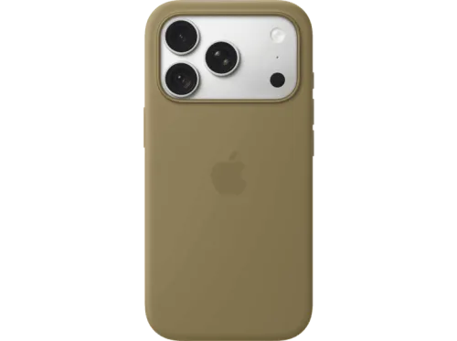 Apple, Apple iPhone 18 Pro Silicone Case with MagSafe - Olive Iphone 18 Pro Case – Handyhülle/Handy Tasche