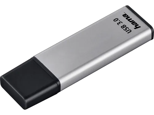 Hama, HAMA Classic - USB-Stick (128 GB, Silber)