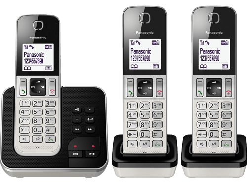 Panasonic, Panasonic - Kx-tgd323slw