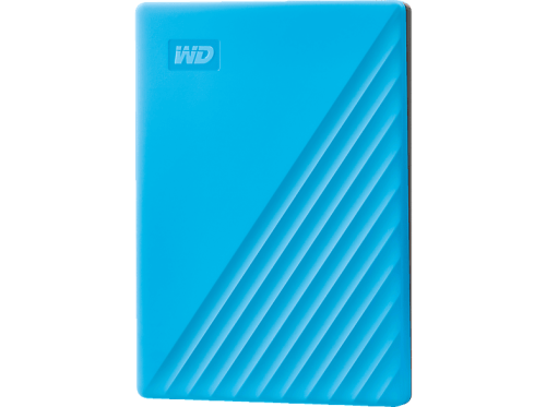 WD, WD My Passport® Externe Festplatte 6.35 cm (2.5 Zoll) 2 TB Blau USB 3.0