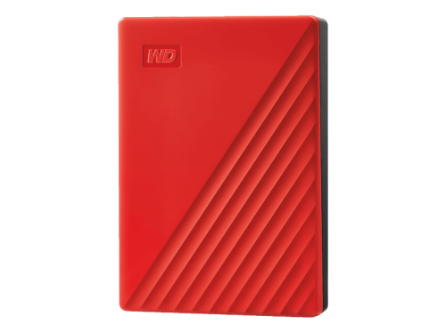 WD, WD My Passport® Externe Festplatte 6.35 cm (2.5 Zoll) 4 TB Rot USB 3.0