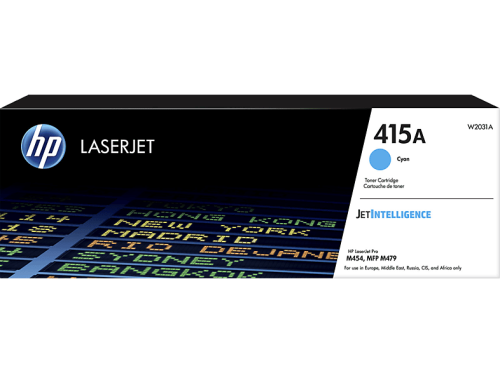HP, HP Toner-Modul 415A cyan W2031A CLJ Pro M454/MFP M479 2100 S.