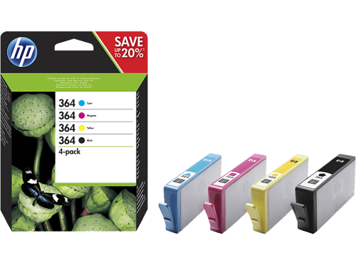 HP, HP Combopack 364 CMYBK N9J73AE PhotoSmart D5460 300/250 S.