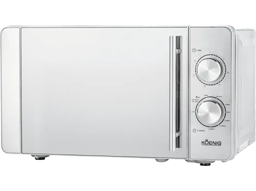 Koenig, KOENIG Mikrowelle "Classic Silberfarben" 800 W