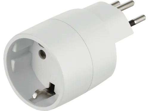 S-Electro, S-ELECTRO Reisestecker, weiss 85.701