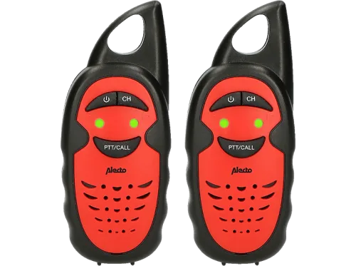 Alecto, ALECTO FR-05RD Walkie Talkie – Walkie Talkie/Funkgerät – schwarz / rot