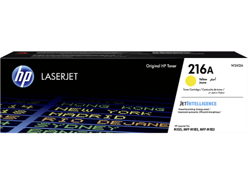 HP, HP Toner-Modul 216A yellow W2412A CLJ Pro M155/182/183 850 S.