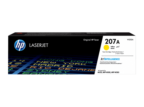 HP, HP Toner-Modul 207A yellow W2212A CLJ Pro M255/282/283 1250 S.
