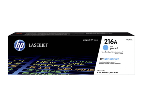 HP, HP Toner-Modul 216A cyan W2411A CLJ Pro M155/182/183 850 S.