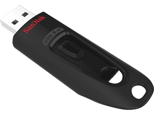 SanDisk, Sandisk USB-Stick "Ultra Flash USB3.0" (512GB GB Lesegeschwindigkeit 100 MB/s)