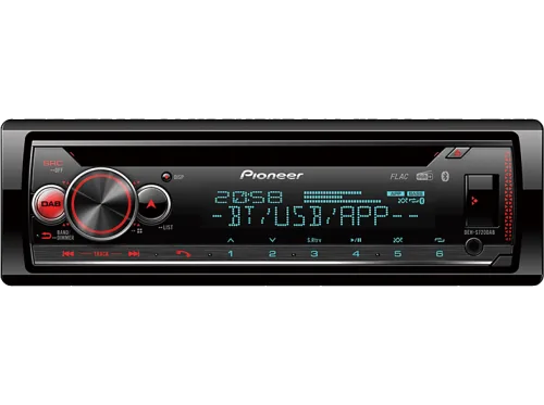 Pioneer, Pioneer DEH-S720DAB Autoradio DAB+ Tuner, Bluetooth®-Freisprecheinrichtung, AppRadio