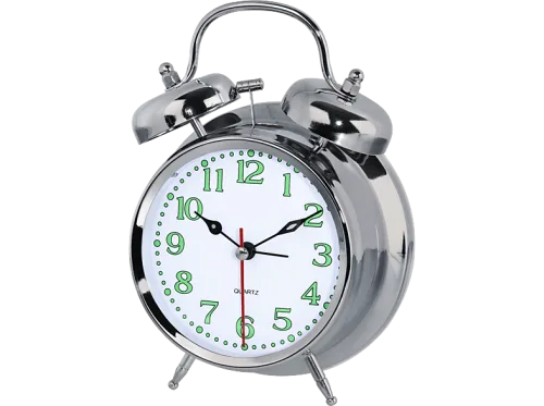 HAMA Nostalgie - Wecker (Silber)
