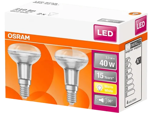 CONFORAMA, Glühbirne LED E14 3.3W 210 Lumen