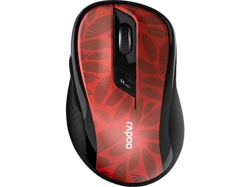 Rapoo, RAPOO M500 Office Silent Mouse red 18589 Wireless, Multimode