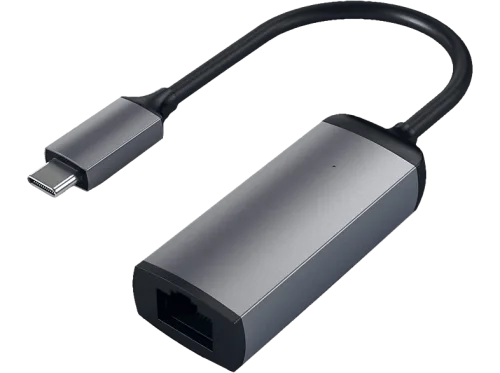 Satechi, Satechi USB-C® Adapter [1x USB-C® Stecker - 1x RJ45] ST-TCENM 0 mm