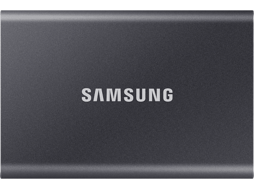 Samsung, Samsung - T7, Portable SSD, Grau, 1 TB