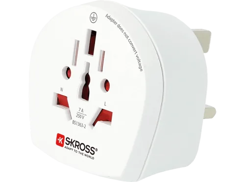SKROSS, Skross 1.500225-E Reiseadapter CA W to UK (BS)