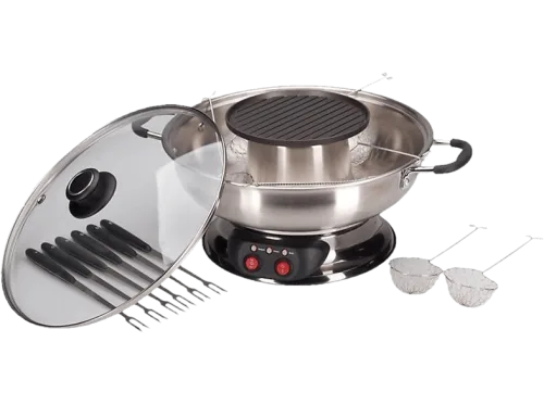 Nouvel, Nouvel Elektro-Fondue "Nouvel Nouvel Fleischfondue-Set Gourmet Pot"