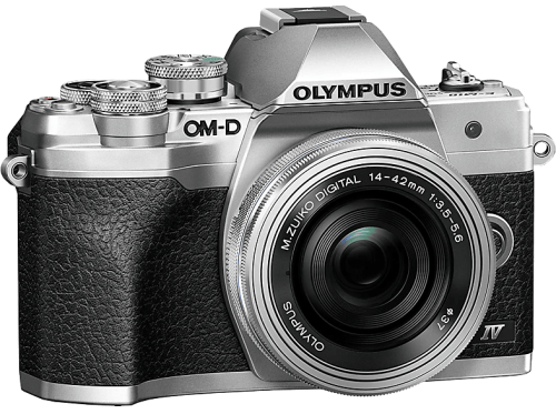 OLYMPUS, Olympus Kompaktkamera "E-M10 Mark IV Kit 14-42 Silber", 20,3, WLAN (WiFi)