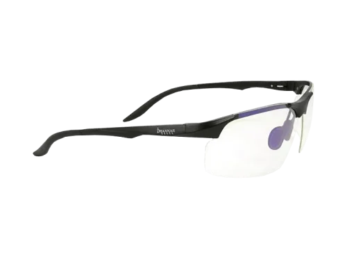 KONIX Drakkar Pro - Gaming Brille (Schwarz/Transparent)