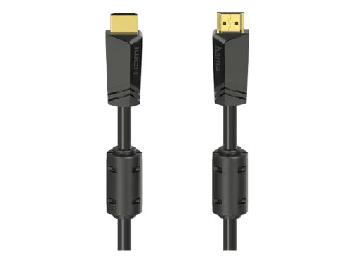 Hama, hama 00205009 High Speed HDMI?-Kabel, Stecker - Stecker, 4K, Ethernet, vergoldet, 10,0 m