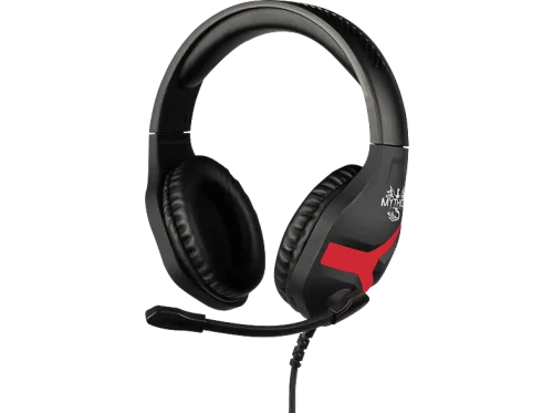 KONIX Nemesis - Gaming Headset, Schwarz/Rot