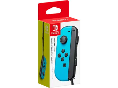 Nintendo Switch, Nintendo Switch Wireless-Controller "Joy-Con (L) Neon Blau"