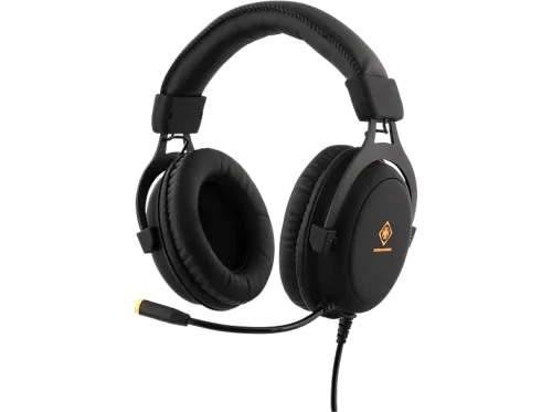 DELTACO, Deltaco DH310 Gaming Headset – Gaming Headset/Gaming Kopfhörer – schwarz