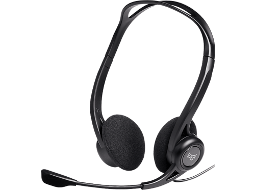 Logitech, Logitech Kabelgebundenes USB PC Headset 960 Kopfbügel mit Geräuschunterdrückung Mikrofon Schwarz