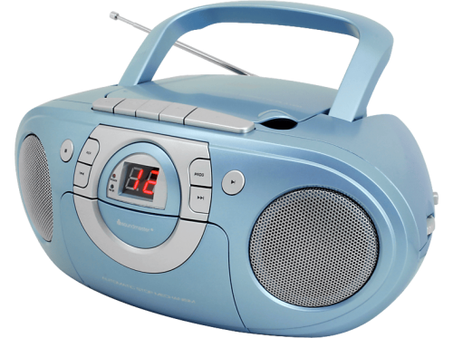 soundmaster, Soundmaster CD-Radiorecorder "SCD5100BL Blau" ( FM-Tuner )