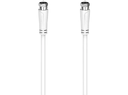 Hama, hama 00205065 SAT-Anschlusskabel, F-Stecker - F-Stecker, 5,0 m, 90 dB