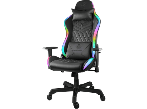 DELTACO, Deltaco RGB LED Gaming Chair DC410 Gamingstuhl – Gaming Stuhl